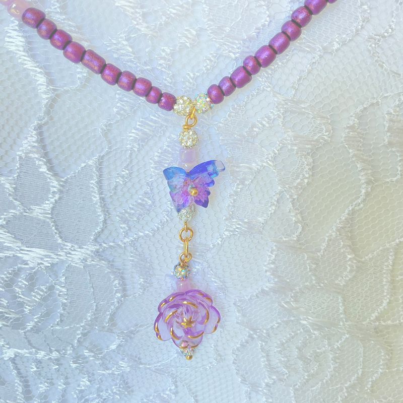 Butterflies In Flight Layering Necklace