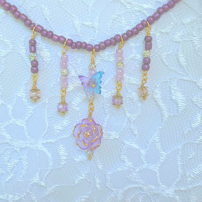 Butterflies In Flight Necklace