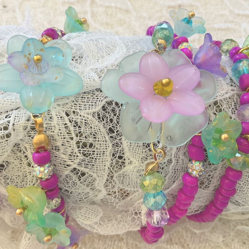 Elegance In Colors 5-Piece Stretch Bracelet Set