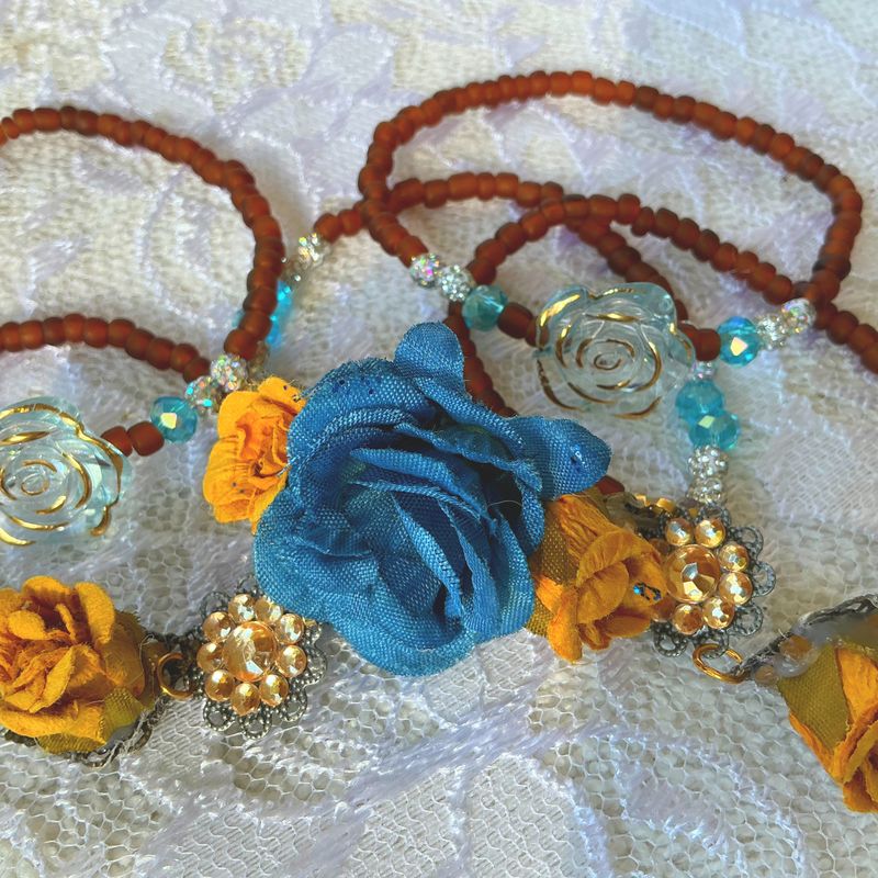 His Beautiful Colors 5-Piece Stretch Bracelet Set