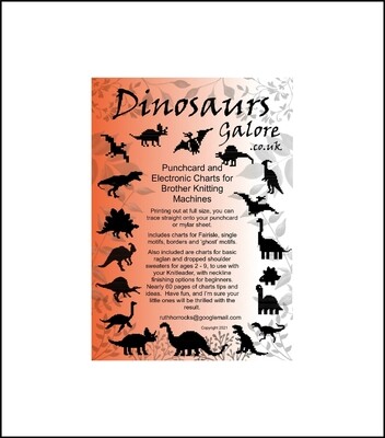 Dinosaurs Galore Pattern Book PDF