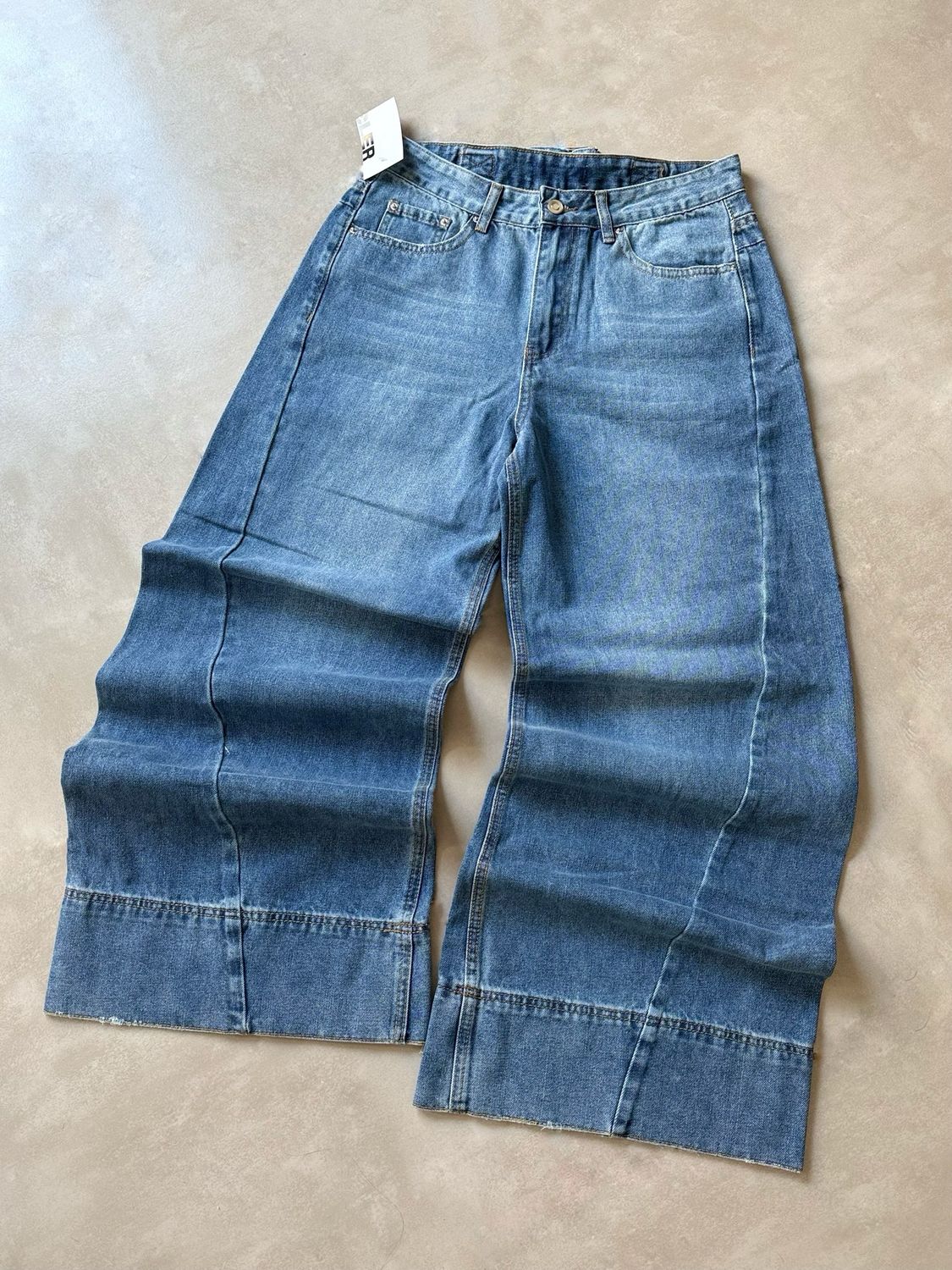 DENIM FULL WIDE LEG