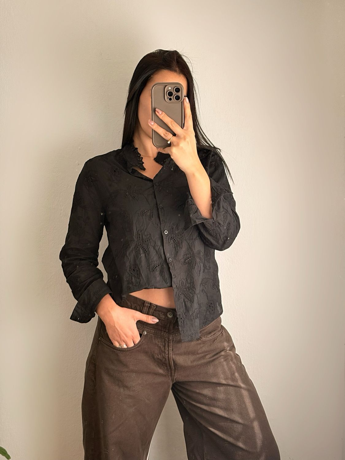 CAMISA BRODERIE