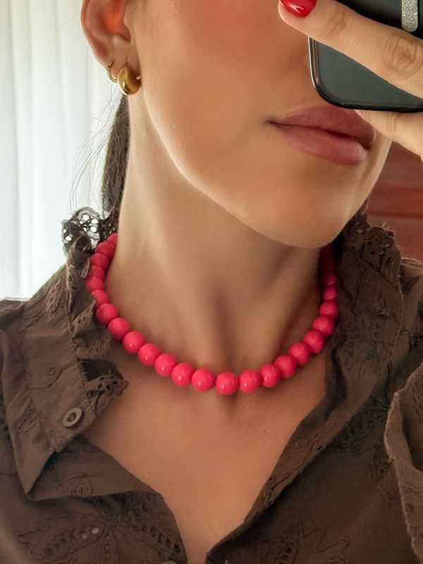 COLLAR POPUP FUCSIA