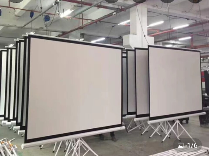 72x72inch Tripod Projection Screen