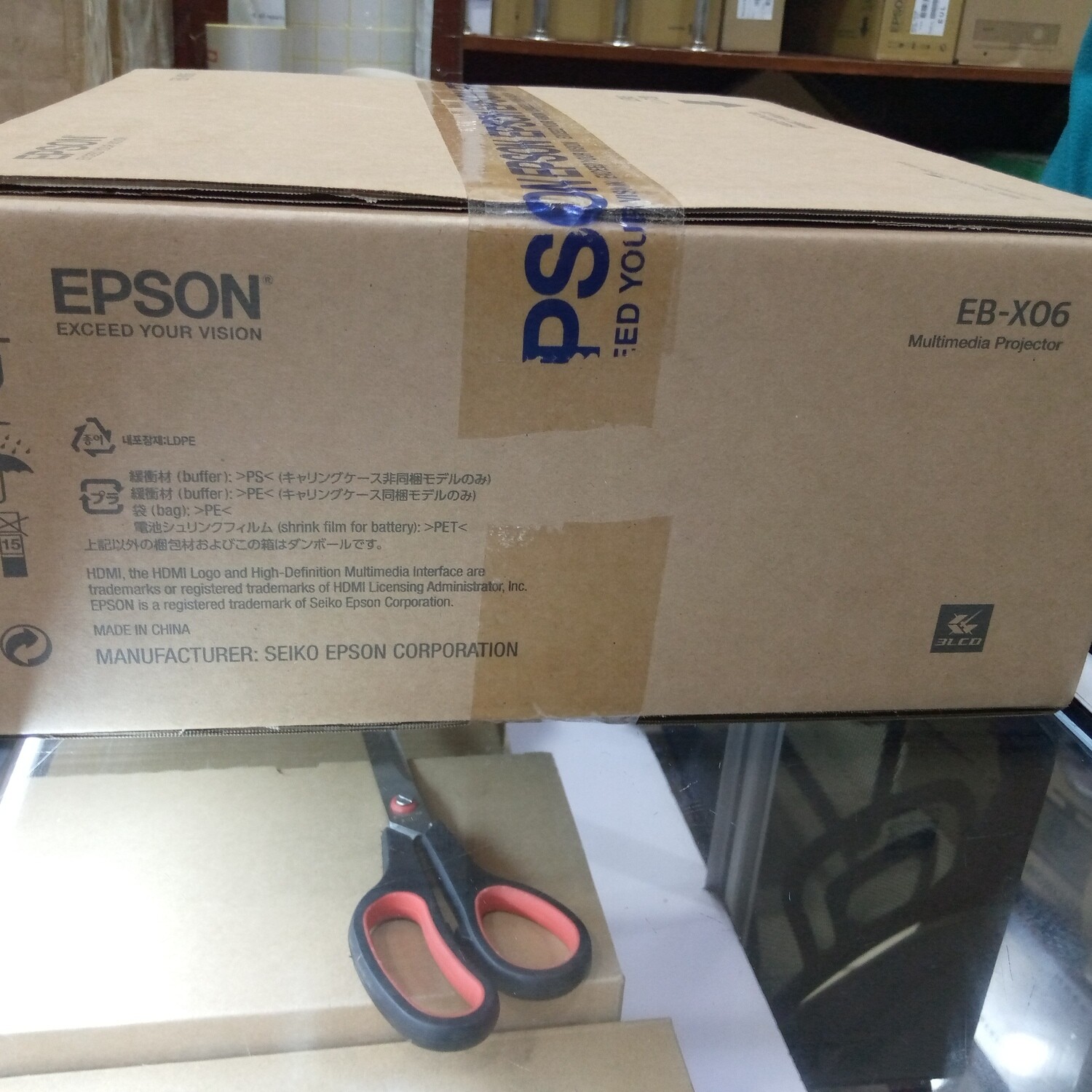 Epson Projectors EB-X06 now in stock new