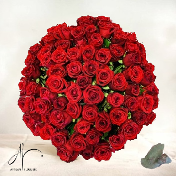 Prestige de roses rouges