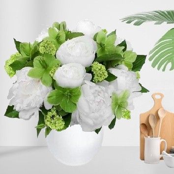 Pivoines blanches