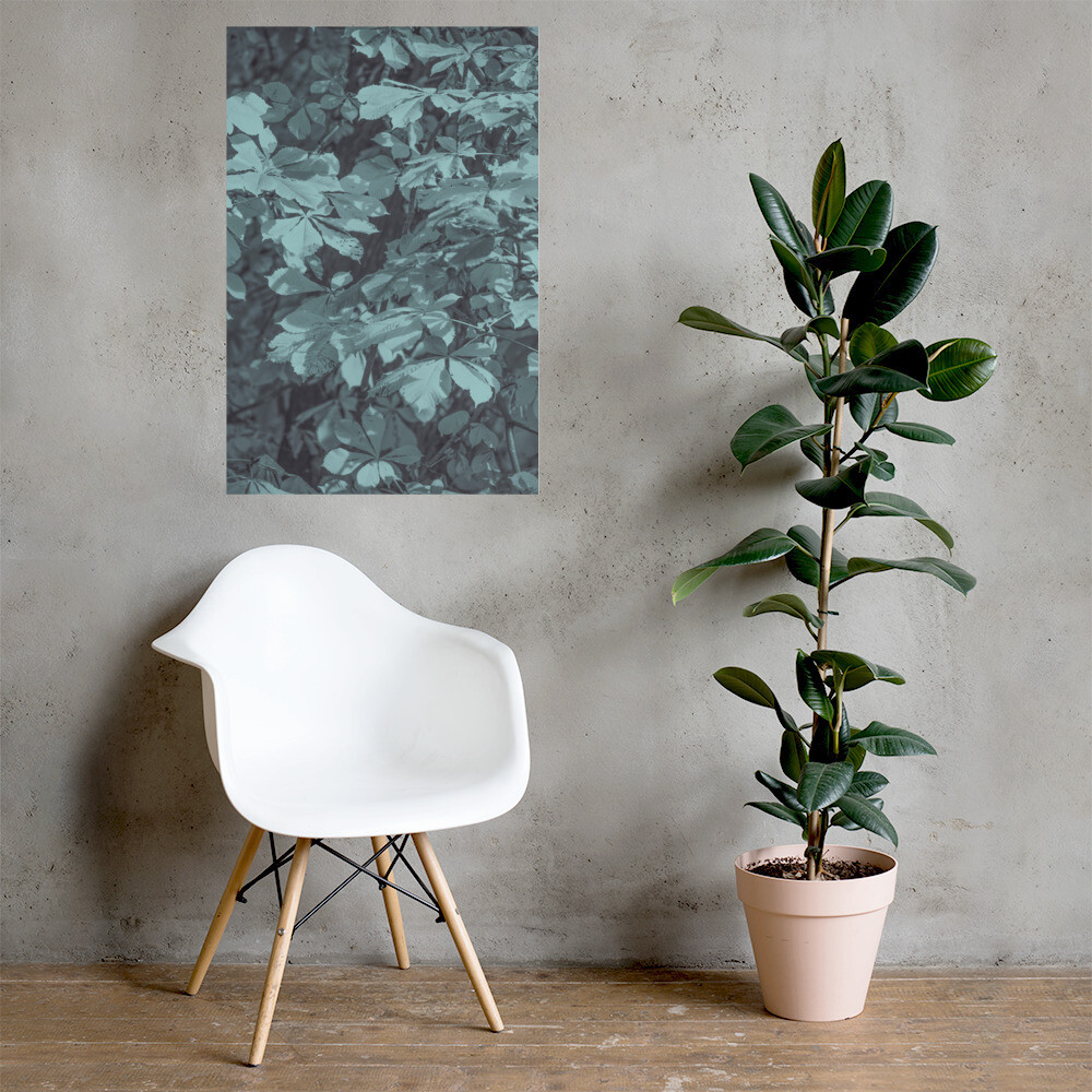 Poster - Green Leaves Art Print