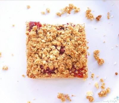 Raspberry Streusel Bars