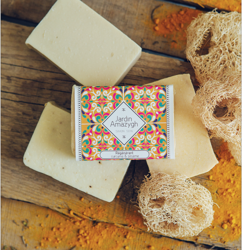 SAVON AU CURCUMA ET A L'HUILE DE SESAME