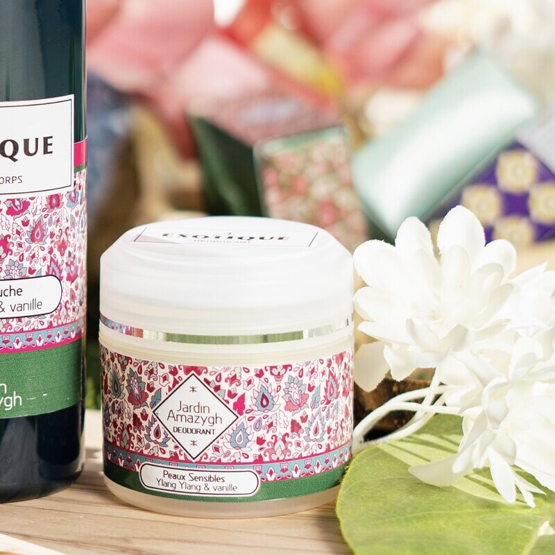 DEODORANT CREME PEAUX SENSIBLES (EXOTIQUE) YLANG YLANG/ VANILLE