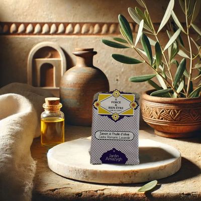 SAVON CORPS A L'HUILE D'OLIVE FORCE ET BIEN-ÊTRE