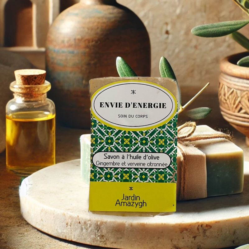 SAVON CORPS A L'HUILE D'OLIVE : ENVIE D'ENERGIE