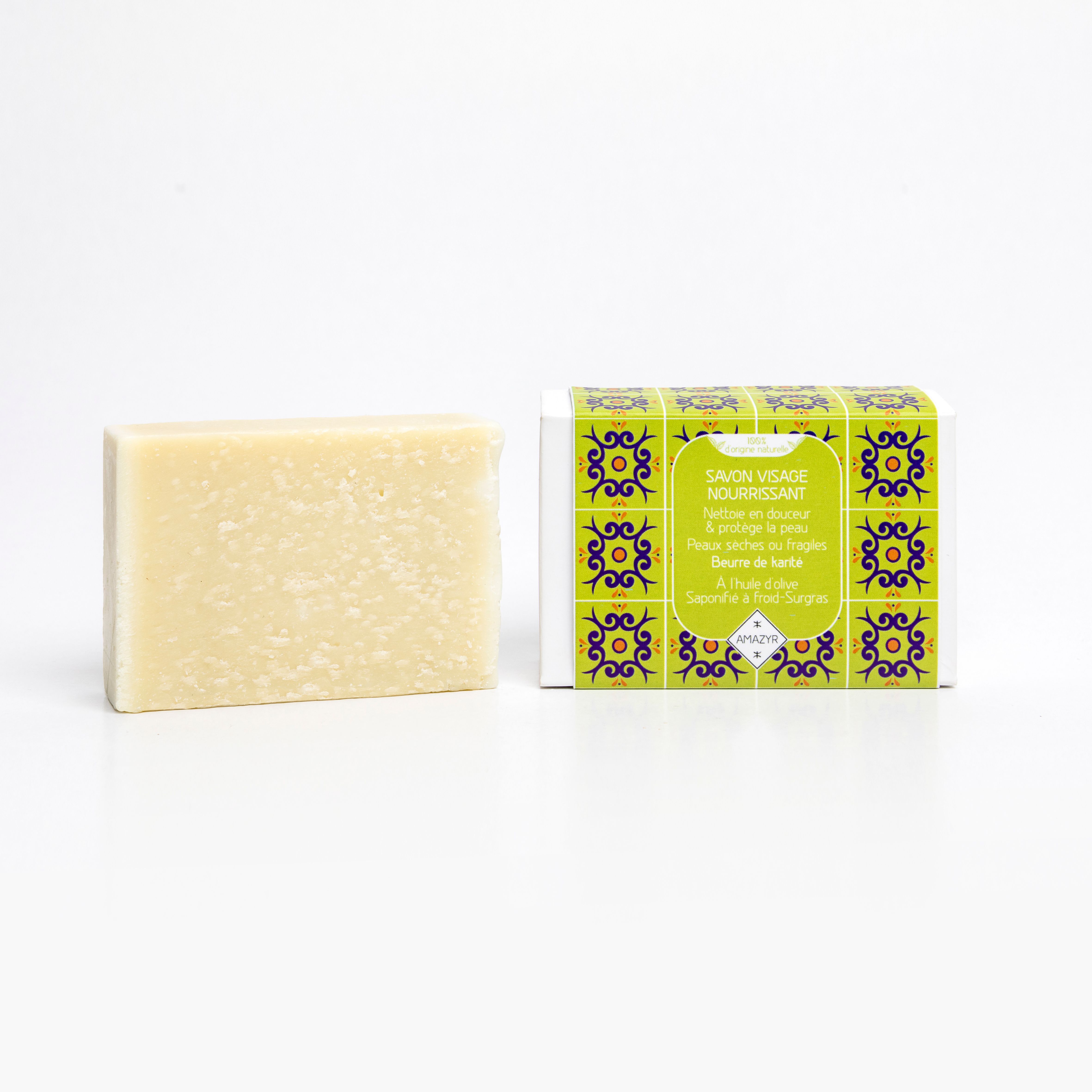 Savon visage nourrissant au Beurre de karité