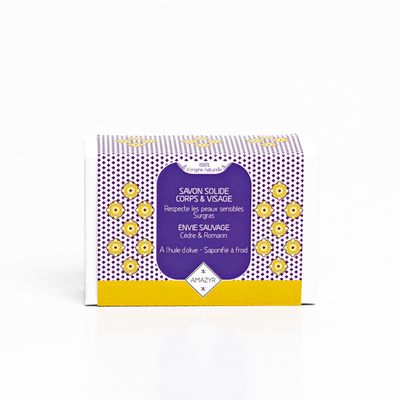 Savon solide corps & visage Envie Sauvage
