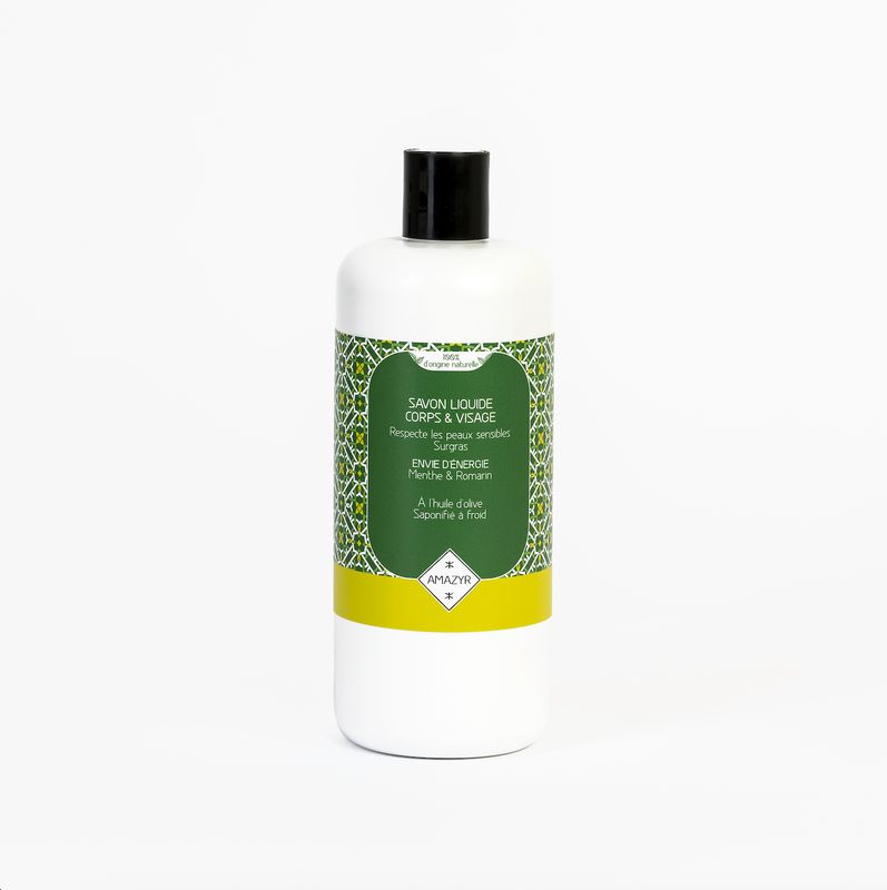 Savon liquide corps et visage envie d'Energie