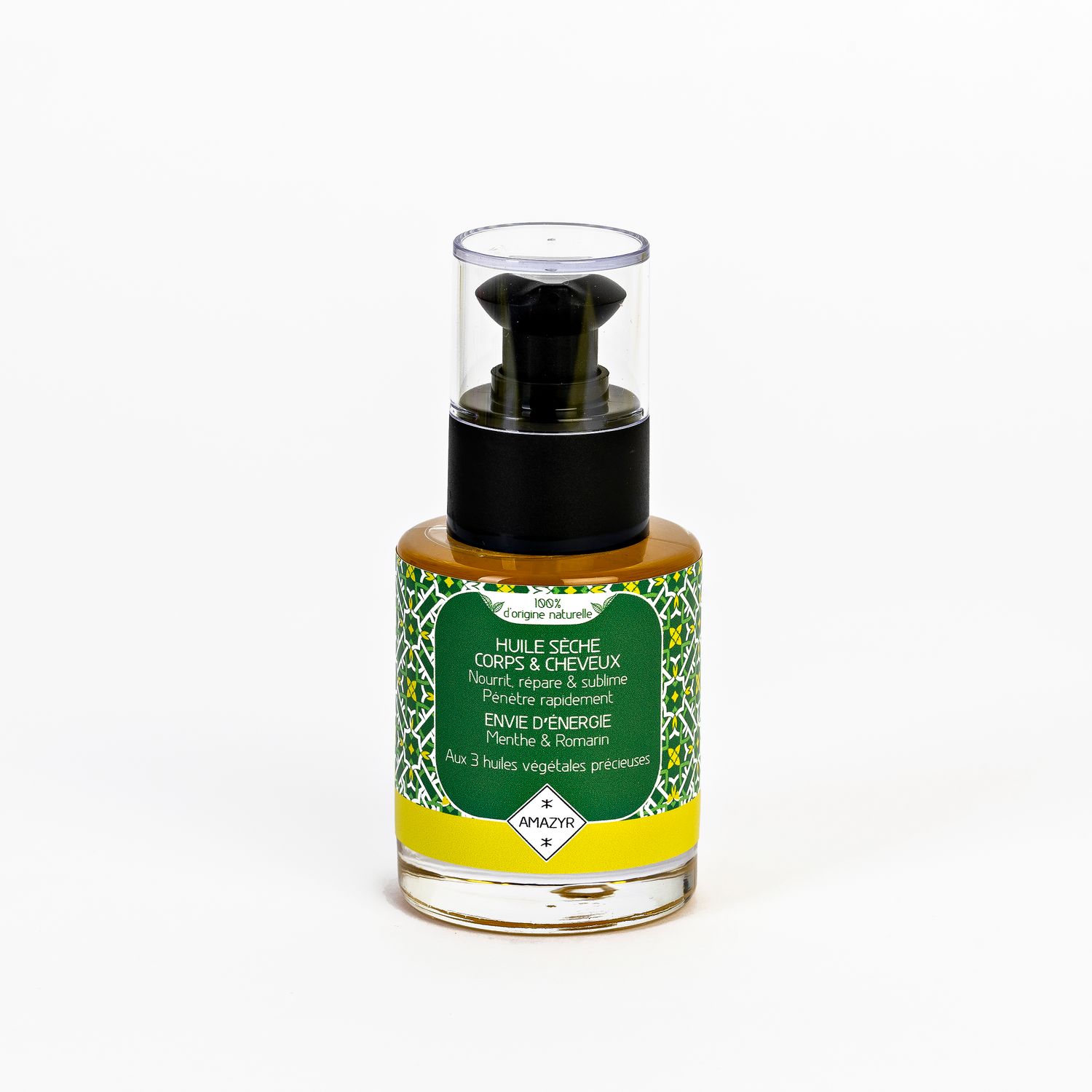 Huile sèche corps et cheveux Envie d'Energie