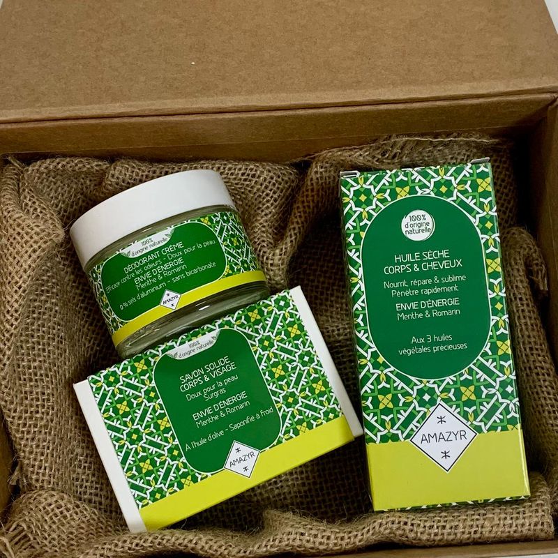 COFFRET CADEAU : LES ESSENTIELS CORPS - ENVIE D'ENERGIE