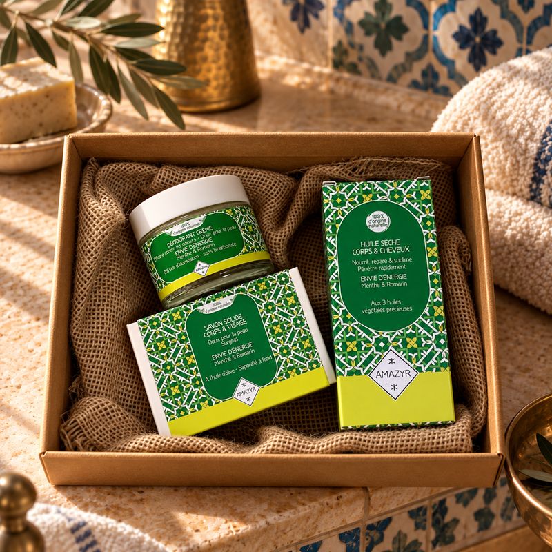 COFFRET CADEAU : LES ESSENTIELS CORPS - ENVIE D'ENERGIE