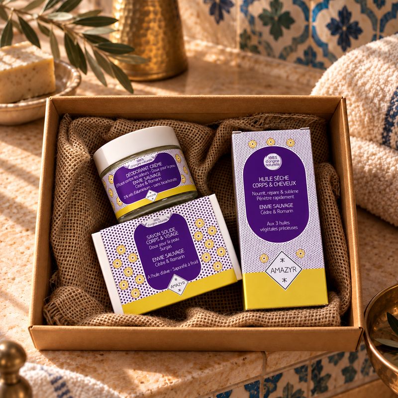 COFFRET CADEAU : LES ESSENTIELS CORPS - ENVIE SAUVAGE