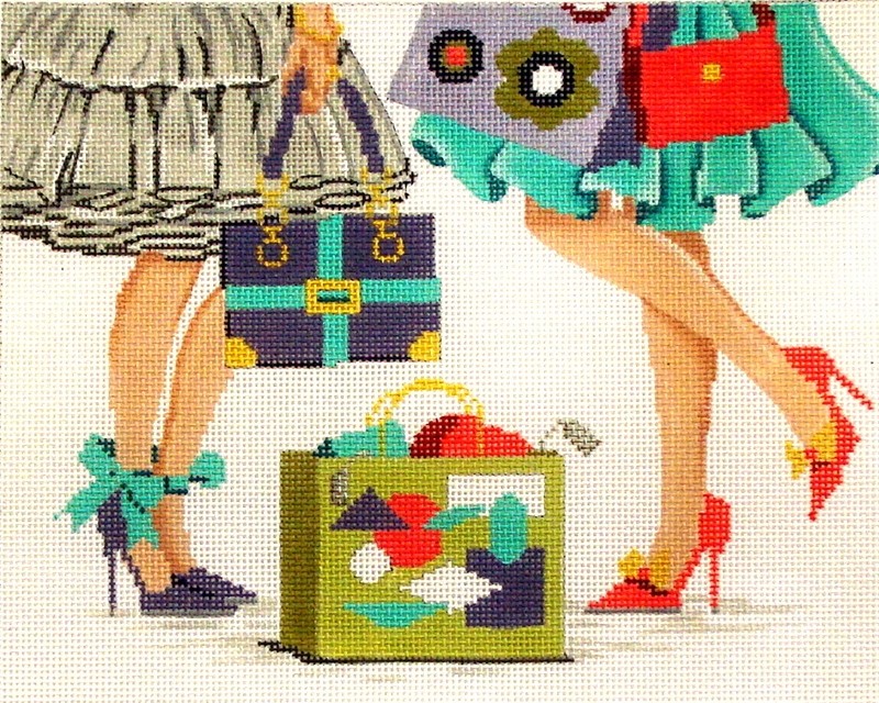 "Let's Do Lunch"  (Handpainted by Alice Peterson)