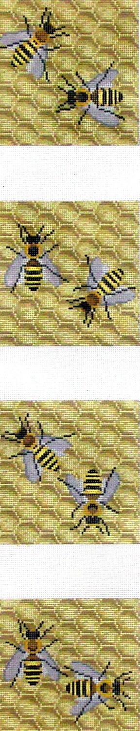 Bees Coasters (Handpainted by Susan Roberts)