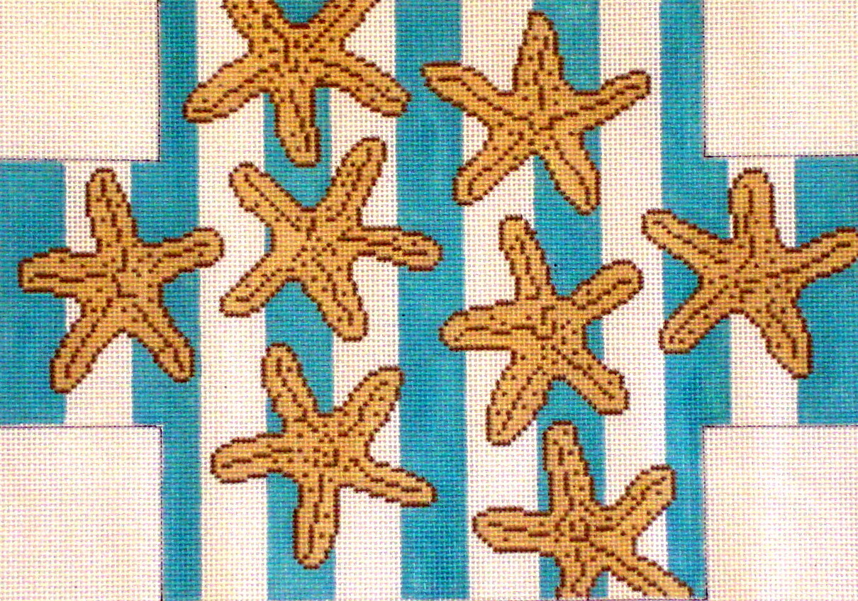 Starfish Brick Cover      handpainted from J. Child