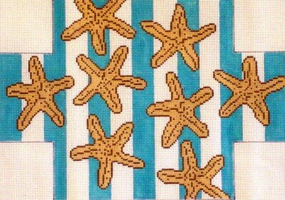 Starfish Brick Cover      handpainted from J. Child*Product may take longer than usual to arrive*