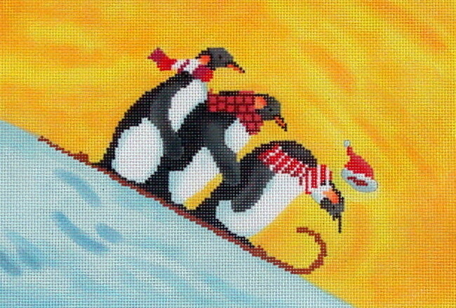 3 Penguins    (hand painted from CBK Designs)*Product may take longer than usual to arrive*