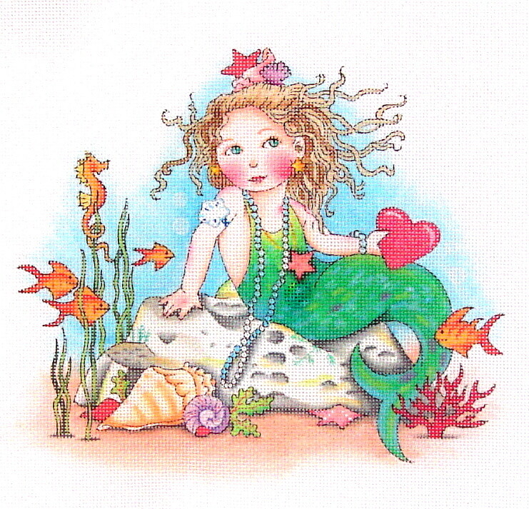 Heart Mermaid (handpainted from Painted Pony)*Product may take longer than usual to arrive*