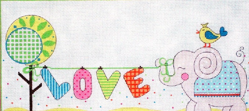 Elephant Love  (Handpainted by Alice Peterson)