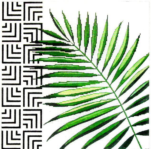 Geometric Palm   (handpainted from Alice Peterson)*Product may take longer than usual to arrive*