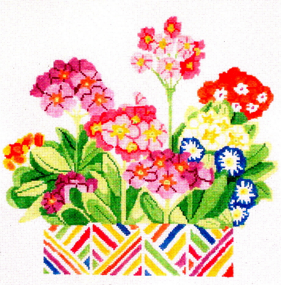 Primrose Fiesta (handpainted from Jean Smith)*Product may take longer than usual to arrive*
