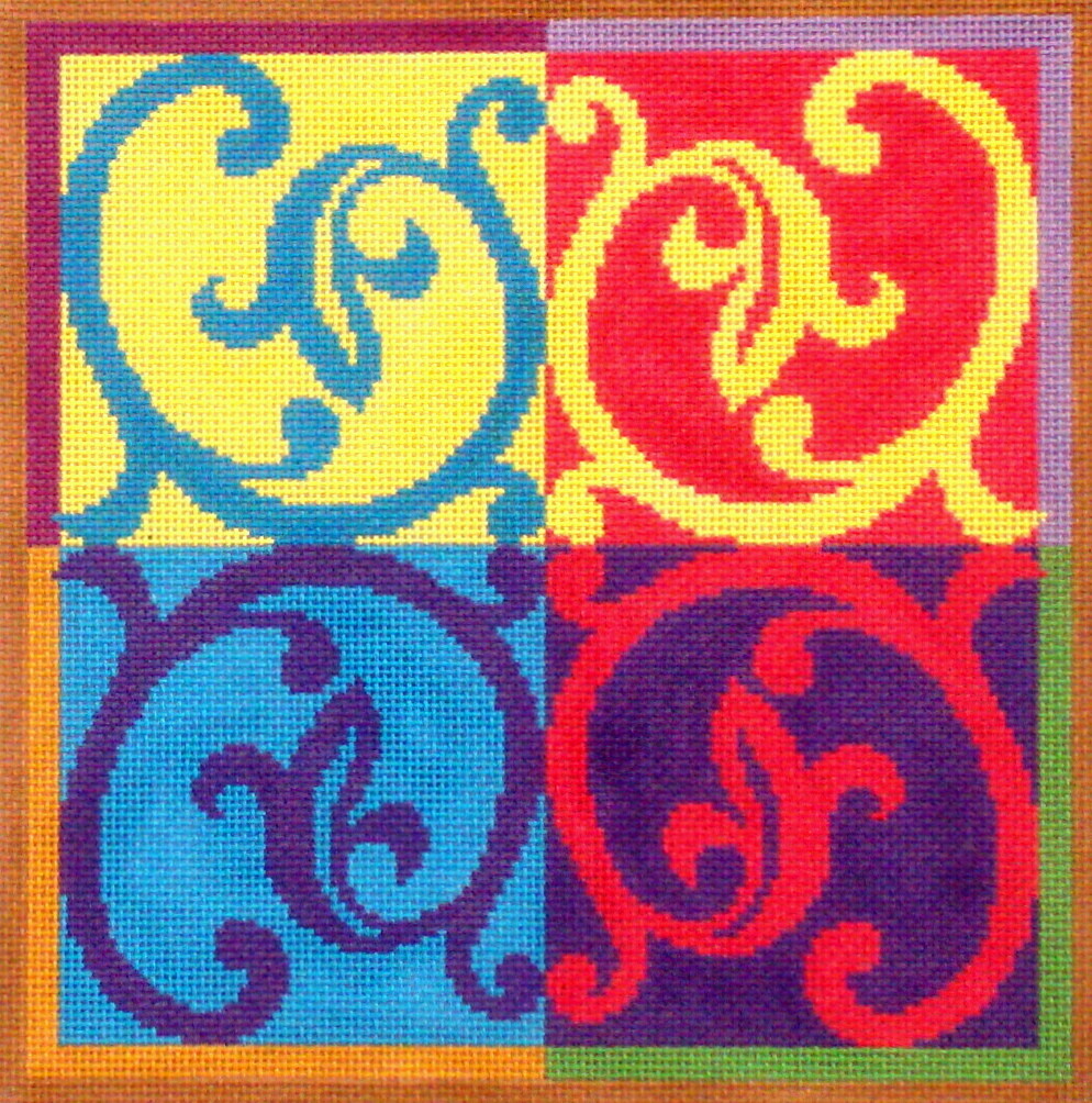 Arabesque: Vivaldi     (handpainted from PLD Designs)*Product may take longer than usual to arrive*