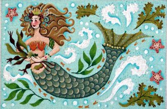 Mermaid     (handpainted by Melissa Shirley)