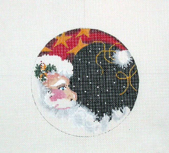 Santa Moon Round (Handpainted from Associated Talents) Santa Moon Round (Handpainted from Associated Talents)
