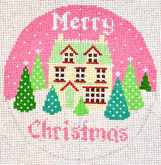 Merry Christmas House (Handpainted by Shelly Tribbey Designs)*Product may take longer than usual to arrive*