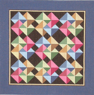 Card Tricks Quilt   (hand painted design by Susan Roberts)