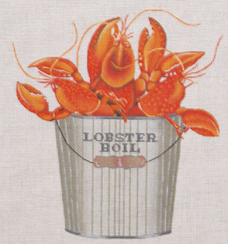 Lobster Boil  (handpainted by Mellisa Shirley Designs)