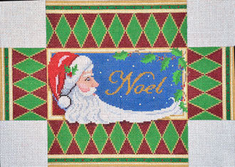 Noel Santa Brick Cover    (handpainted from Susan Roberts)