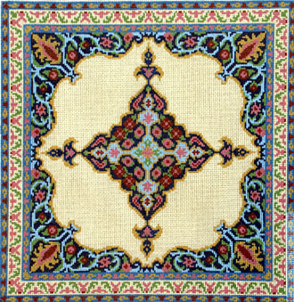 Oriental Pattern     (handpainted by Meredith Collection)