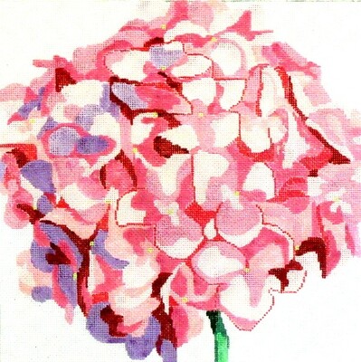 Pink Hydrangea  (handpainted from Jean Smith)