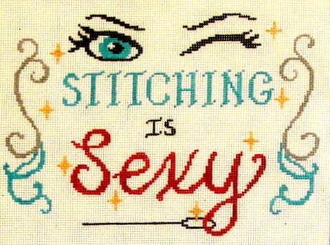 Stitching is Sexy  (handpainted from KDS)*Product may take longer than usual to arrive*