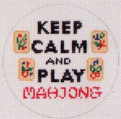 Keep Calm & Play Mahjong   (handpainted from Kate Dickerson)*Product may take longer than usual to arrive*