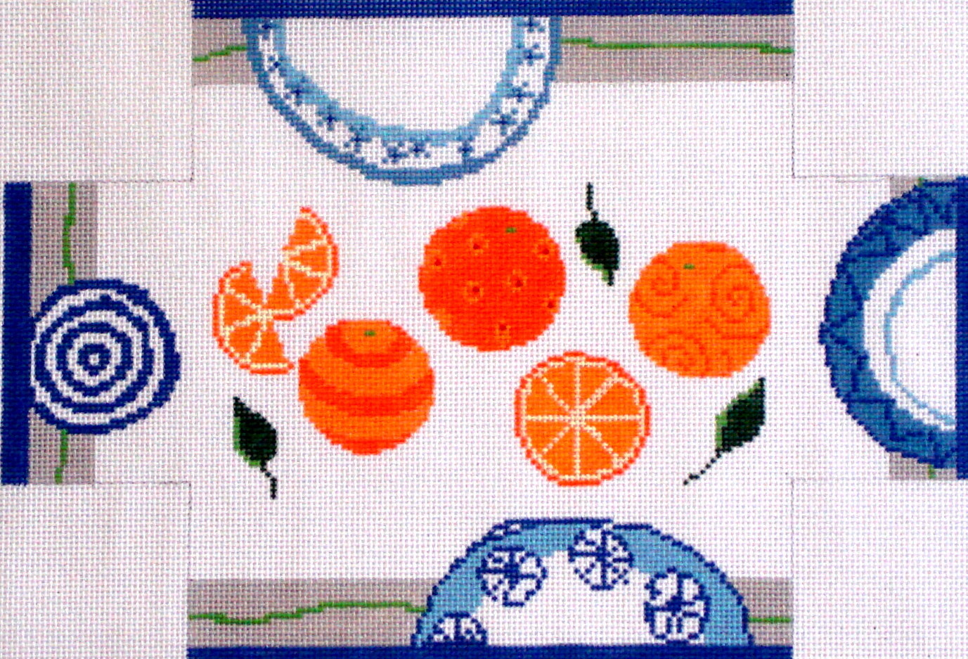 Oranges Brick Cover   (handpainted from Pippin Studios)
