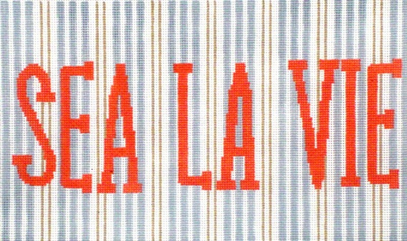 Sea La Vie  (Handpainted by CBK Needlepoint)