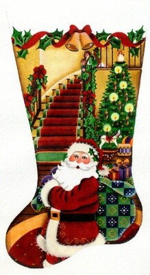 Santa's Visit      (handpainted from Rebecca Wood
*Product may take longer than usual to arrive*