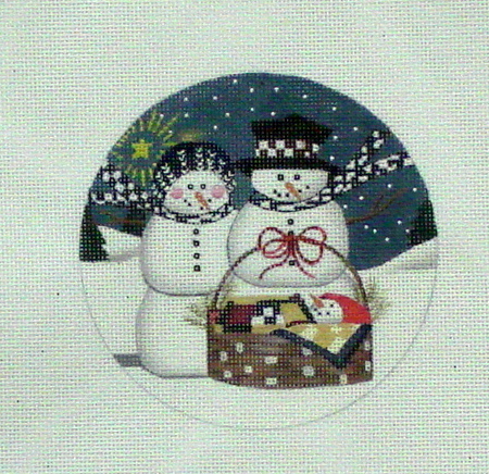 Snow Family (Handpainted by Danji Designs)