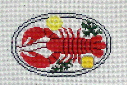 Lobster Dinner      (stitch painted from MDJ Designs)*Product may take longer than usual to arrive*